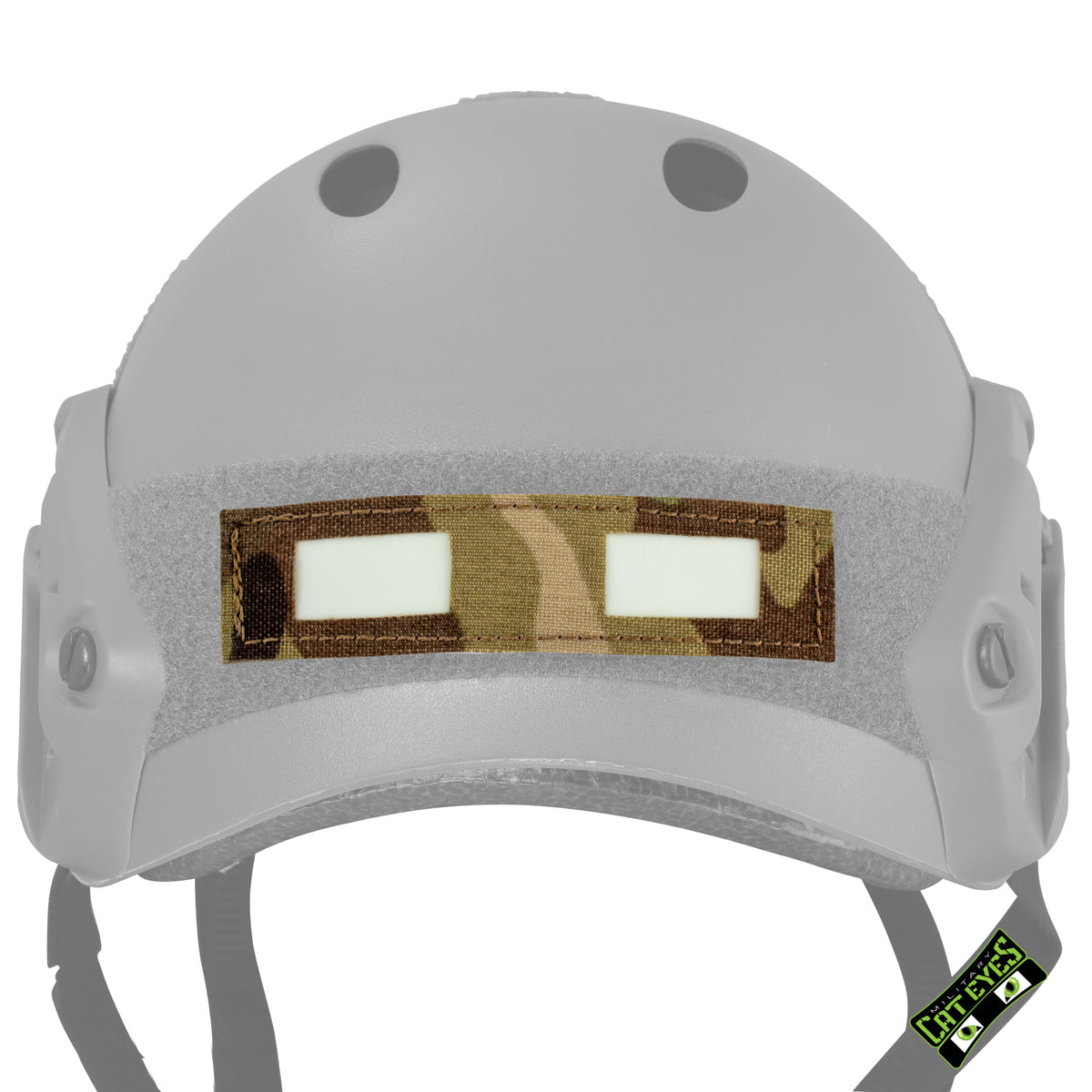 Multicam Arid Military Helmet Cat Eye Band | Gearhandle.com