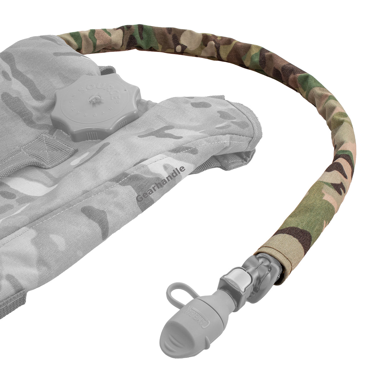 Realtree Xtra Drink Tube Sleeve - Camo Hydration Bladder Hose Cover 36/43 Inch
