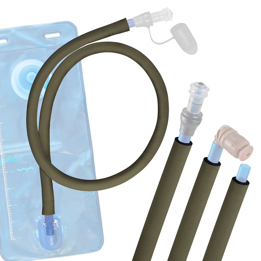 Ranger Green Insulated Drink Tube Hose Cover