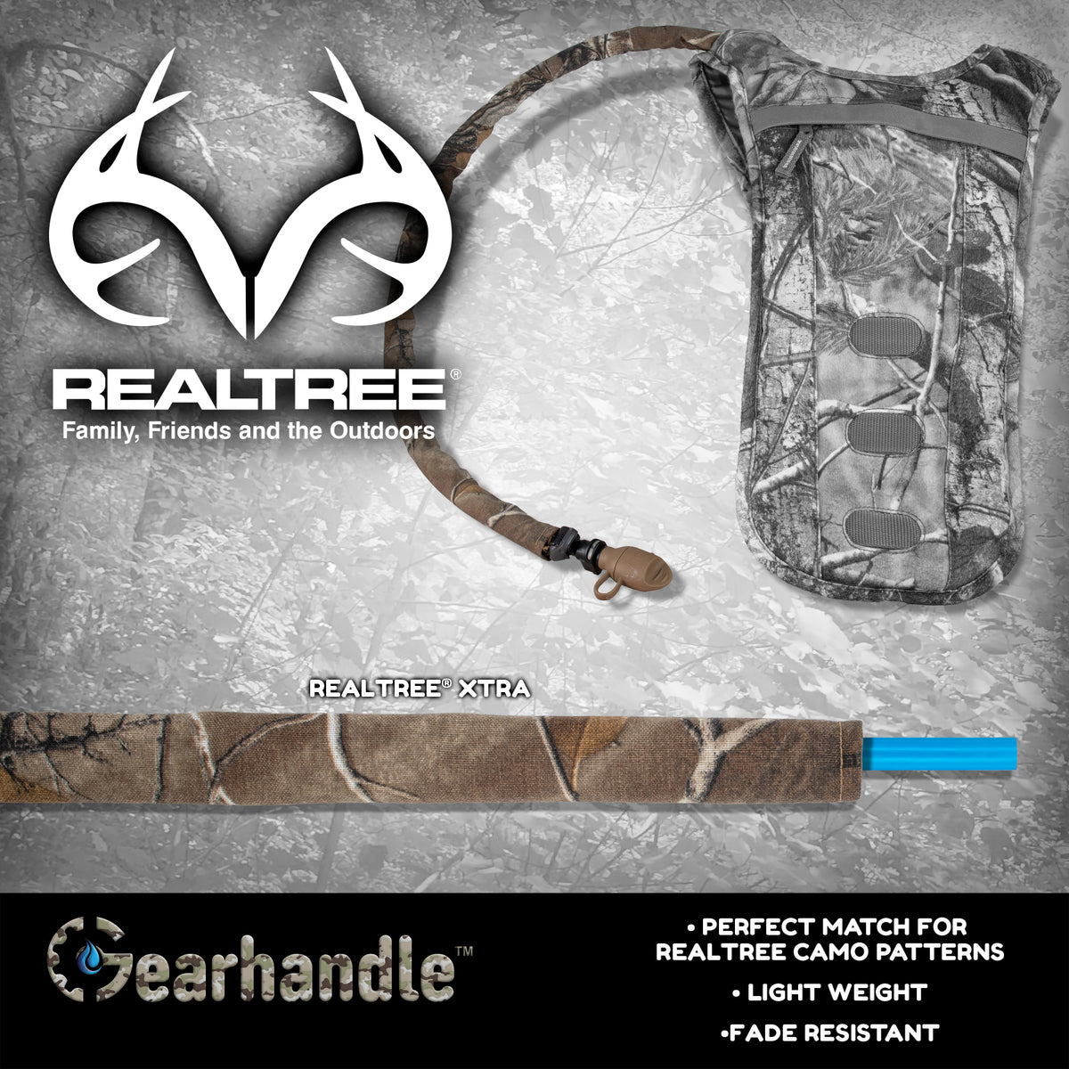 Realtree Xtra Non Insulated Drink Tube Sleeve | Gearhandle.com