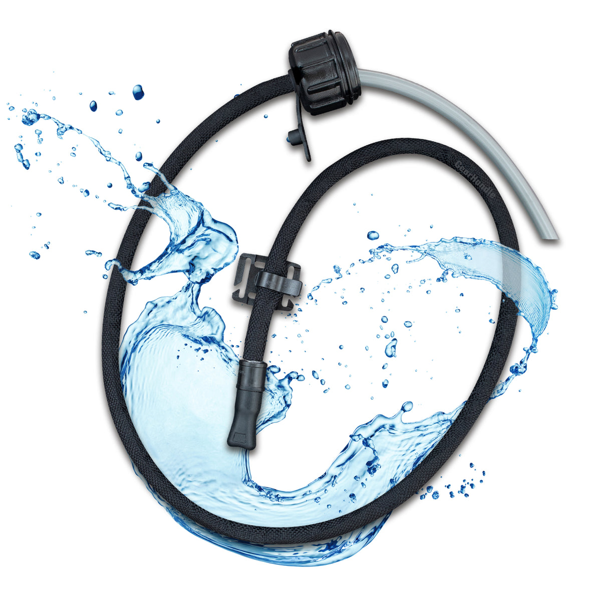 Black Canteen Cap Straw Kit