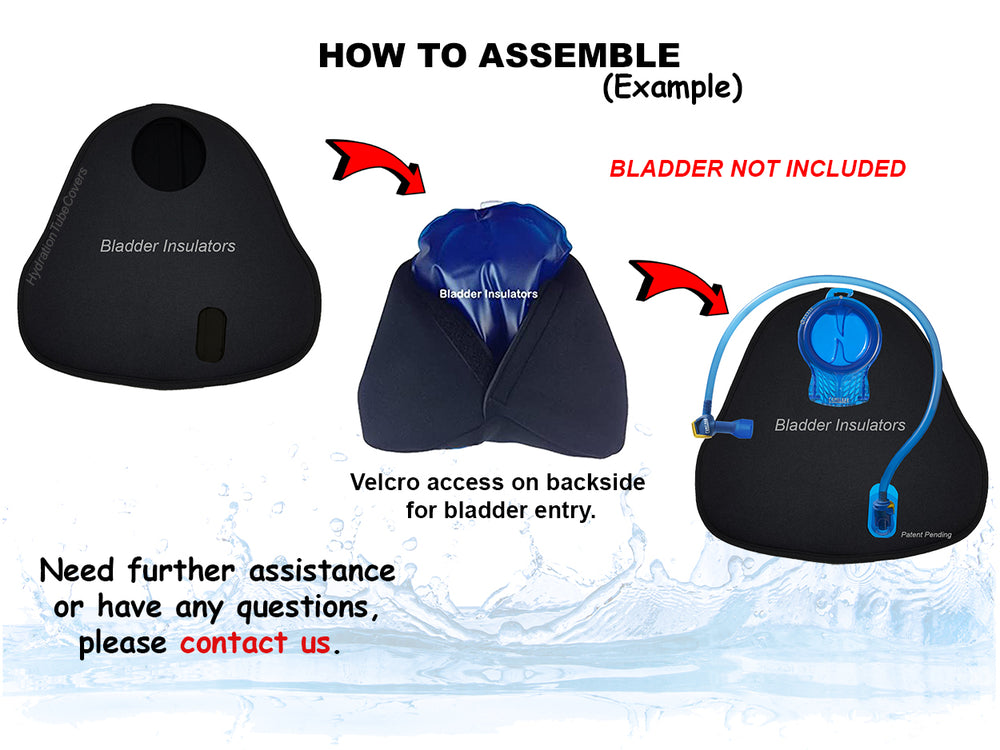 Bladder Insulators for Camelbak Lumbar Water Bladder Reservoir