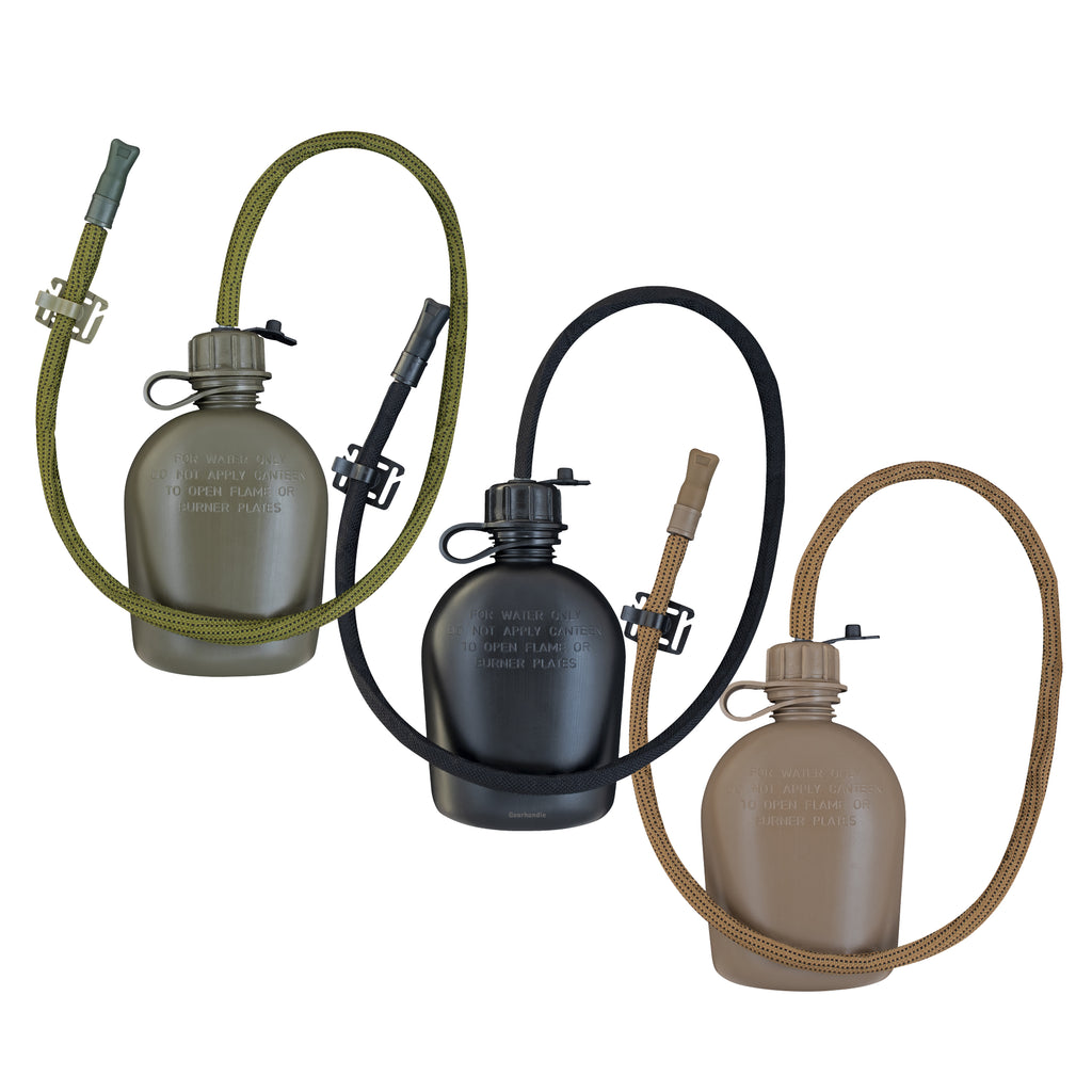 USGI Military 1 Quart Canteen Straw Kit