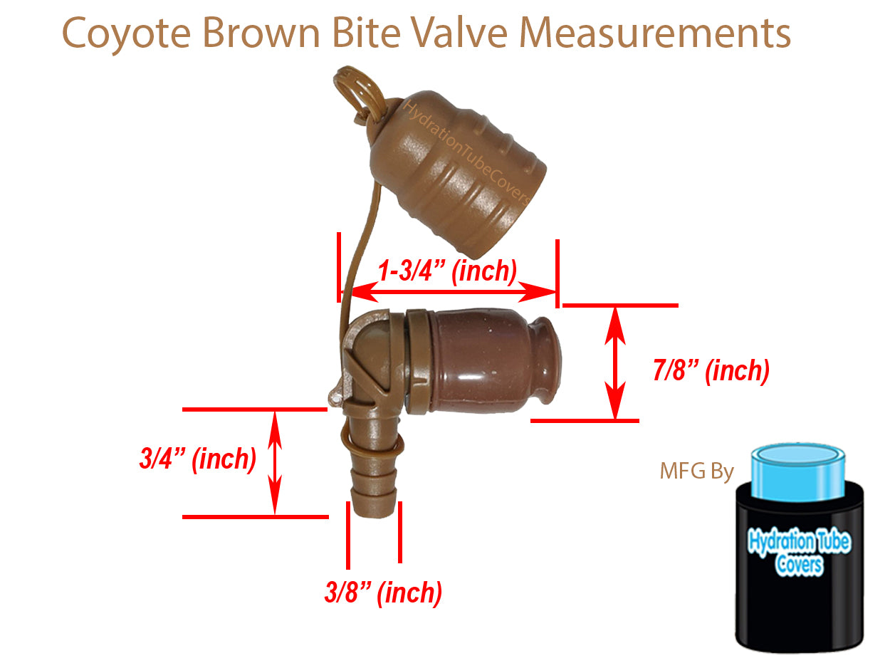 Hydration Pack Drink Tube Bite Valves