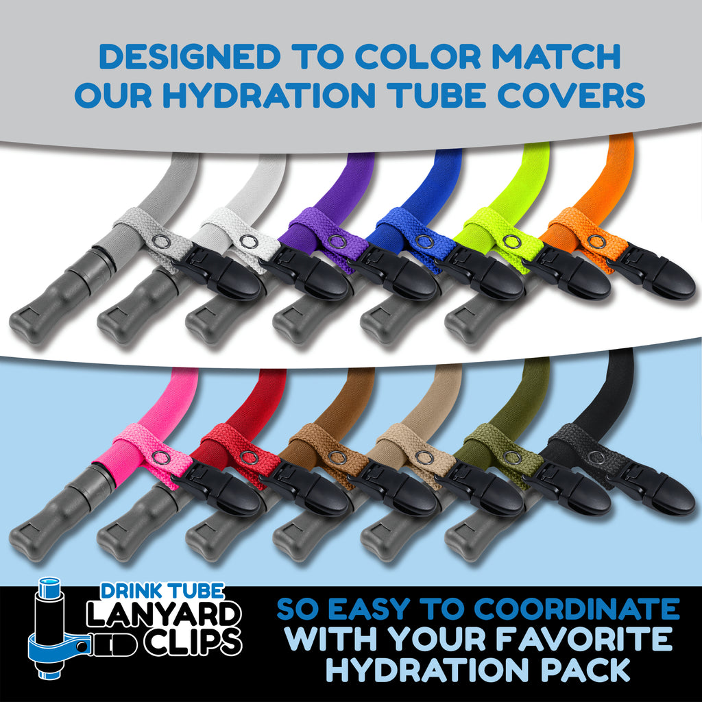 osprey hydration pack clip Black Lanyard Drink Tube : Sports & Outdoors liter capacity Hydration Pack Drink Tube Lanyard