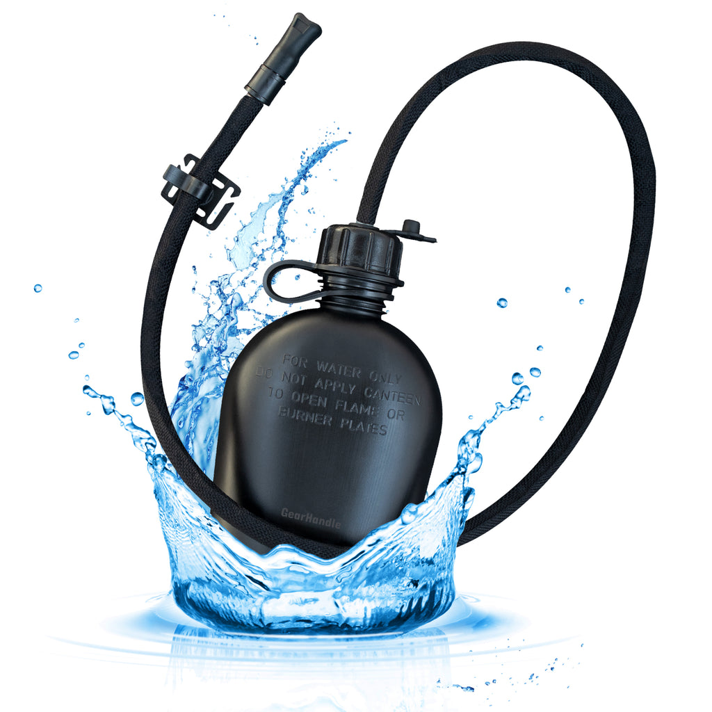 Black Canteen Straw Kit | Gearhandle.com