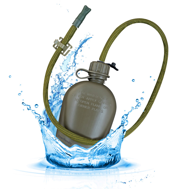 OD Green Canteen Straw Kit